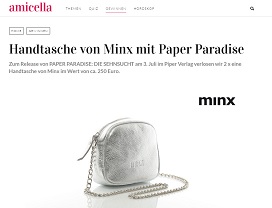 Minx Handtasche Gewinnspiel, Amicella Gewinnspiel