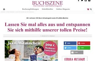 Buchszene Bargeld Gewinnspiel, Buchszene Gewinnspiel