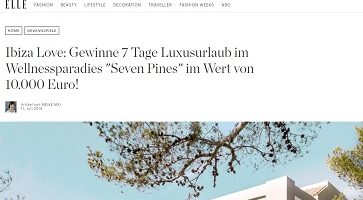 Ibiza Luxus Urlaub Gewinnspiel, Elle Gewinnspiel