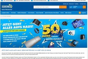 Euronics 50 Jahre Gewinnspiel, Euronics Gewinnspiel