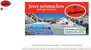 DAV Gutschein Gewinnspiel, Händlmaier Gewinnspiel