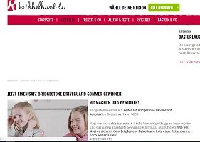 Bridgestone Sommerreifen Gewinnspiel, Kribbelbunt Gewinnspiel