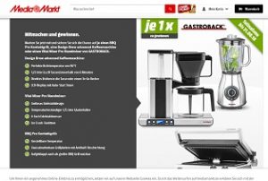 MediaMarkt Haushalt und Wohnen Gewinnspiel, MediaMarkt Gewinnspiel