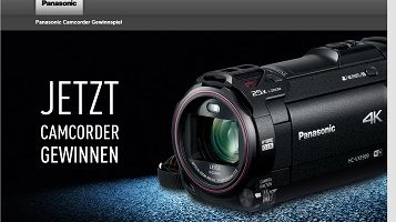 Panasonic Camcorder Gewinnspiel, Panasonic Gewinnspiel