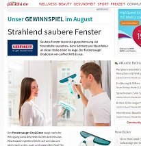Leifheit Fenstersauger Gewinnspiel, Paradisi Gewinnspiel
