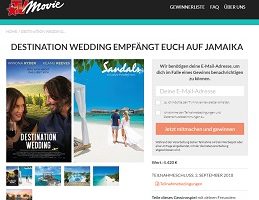 Jamaika Urlaub Gewinnspiel, TV Movie Gewinnspiel