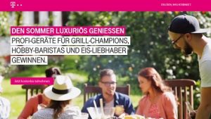 Telekom Sommerfete Gewinnspiel, Telekom Gewinnspiel