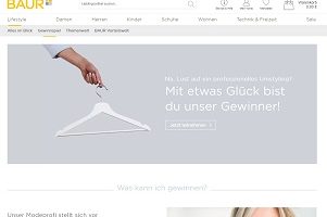Umstyling plus Fotoshooting Gewinnspiel, Baur Gewinnspiel