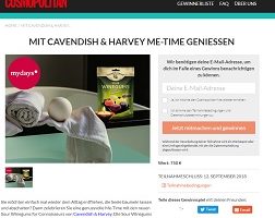 mydays Gutschein Gewinnspiel, Cosmopolitan Gewinnspiel