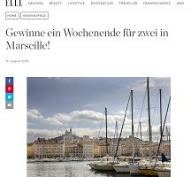 Marseille Reise Gewinnspiel, Elle Gewinnspiel