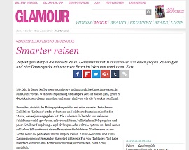 Tumi Koffer Gewinnspiel, Glamour Gewinnspiel