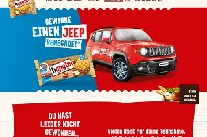 Hanuta Code eingeben, Hanuta Gewinnspiel