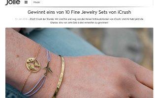 icrush Armreifen Gewinnspiel, Jolie Gewinnspiel