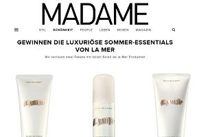 Soleil de la Mer Beauty-Paket Gewinnspiel, Madame Gewinnspiel