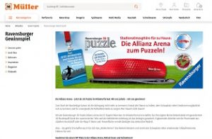 Bayern München VIP-Tickets Gewinnspiel, Müller Gewinnspiel