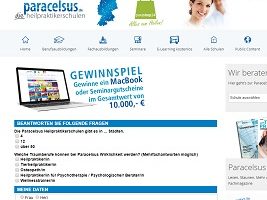 MacBook Gewinnspiel, Paracelsus Gewinnspiel