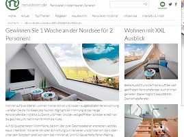 Nordsee Urlaub Gewinnspiel, renovieren.de Gewinnspiel