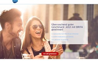 Brita Code eingeben, Brita Gewinnspiel
