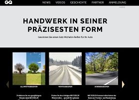 Michelin Reifen Gewinnspiel, GQ Gewinnspiel