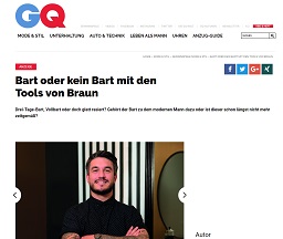 Braun Series 9 Gewinnspiel, GQ Gewinnspiel