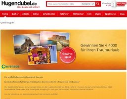 Evaneos Traumurlaub Gewinnspiel, Hugendubel Gewinnspiel