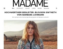 Barbara Lohmann Blouson Gewinnspiel, Madame Gewinnspiel
