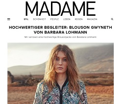 Barbara Hohmann Blouson Gewinnspiel, Madame Gewinnspiel