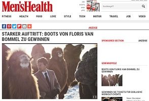 Floris van Bommel Schnürschuhe Gewinnspiel, MensHealth Gewinnspiel