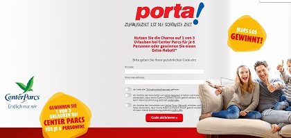 Porta Rubbellos Gewinnspiel, Porta Gewinnspiel