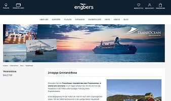 Grönland Kreuzfahrt Gewinnspiel, engbers Gewinnspiel