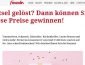 freundin Jubiläums Rätsel Gewinnspiel, freundin Gewinnspiel