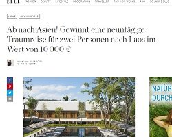 Laos Reise Gewinnspiel, Elle Gewinnspiel
