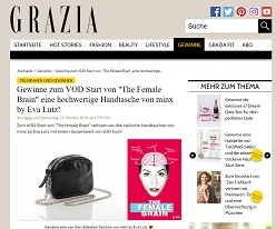Minx Handtasche Gewinnspiel, Grazia Gewinnspiel