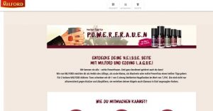 www.milford.de/nagellack, Milford Aktion