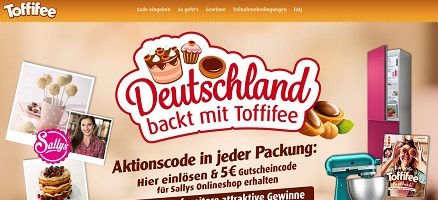 Toffifee Code eingeben, Toffifee Gewinnspiel