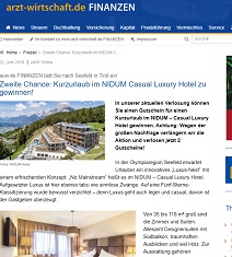 Seefeld Kurzurlaub Gewinnspiel, arzt-wirtschaft Gewinnspiel