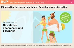 ltur Reisegutschein Gewinnspiel, ltur Gewinnspiel