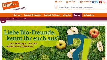 tegut Bio Hotels Gutscheine Gewinnspiel, tegut Gewinnspiel