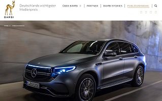 Bambi Publikumswahl Gewinnspiel, Bambi Gewinnspiel