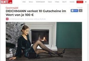 Deichmann Gutschein Gewinnspiel, Bunte Gewinnspiel