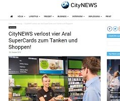 Aral SuperCard Gewinnspiel, CityNews Gewinnspiel