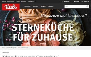 Fissler Pfannen-Set Gewinnspiel, Fissler Gewinnspiel