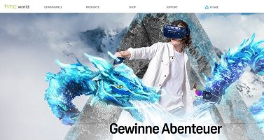 HTC Vive Gewinnspiel, HTC Gewinnspiel