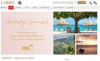Jamaika Reise Gewinnspiel, Christ Gewinnspiel