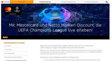 Mastercard de Netto Gewinnspiel, Mastercard Gewinnspiel