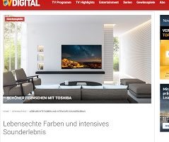 Toshiba 4K UHD TV Gewinnspiel, TV Digital Gewinnspiel