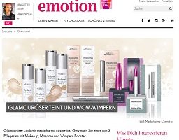 Medipharma Cosmetics Pflegeset Gewinnspiel, emotion Gewinnspiel