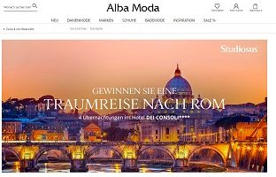 Rom Reise Gewinnspiel, Alba Moda Gewinnspiel