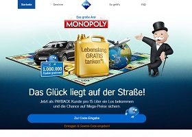 www.aral.de/monopoly, Aral Monopoly Gewinnspiel, Aral Gewinnspiel