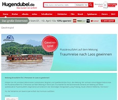 Laos Reise Gewinnspiel, Hugendubel Gewinnspiel